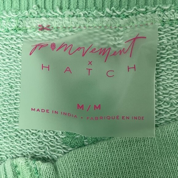 NWT Free People Movement Hatch Intercept Pullover Medium Salted Lime Sweatshirt - Picture 11 of 16